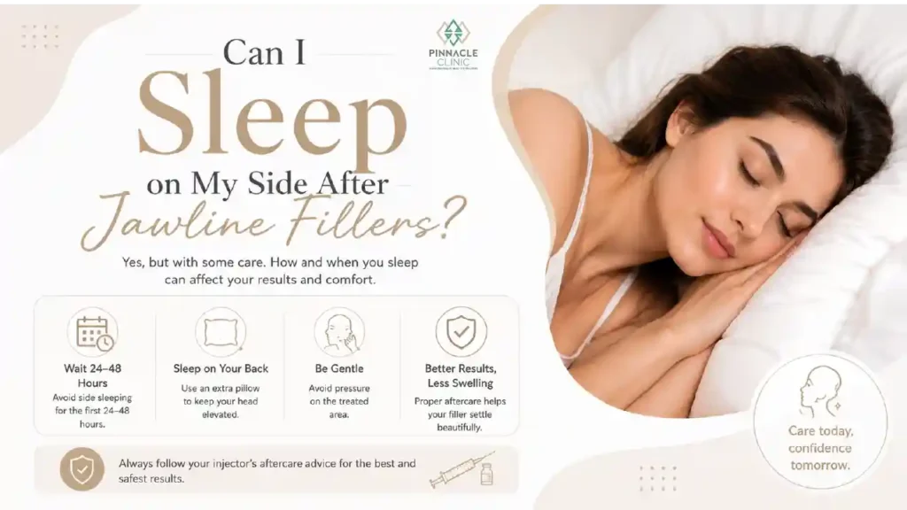 Can I Sleep on My Side After Jawline Fillers?