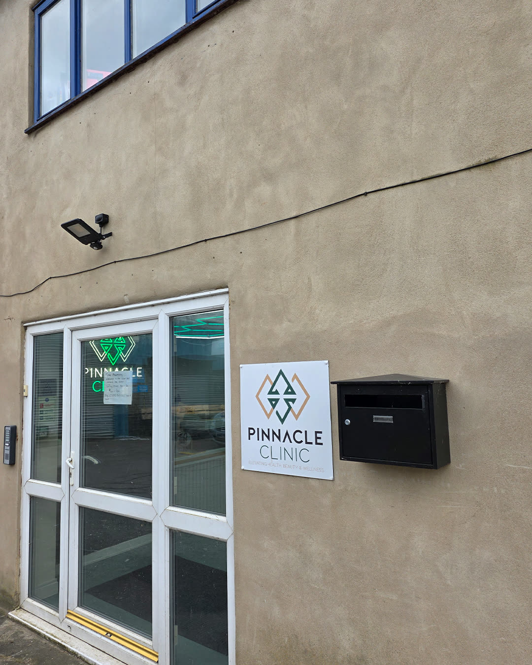 Pinnacle Clinic Entrance Door