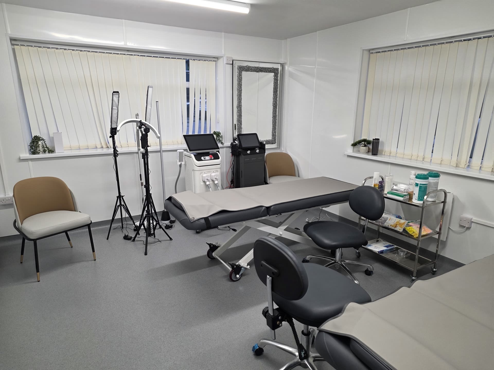 Consultation room at Pinnacle Clinic